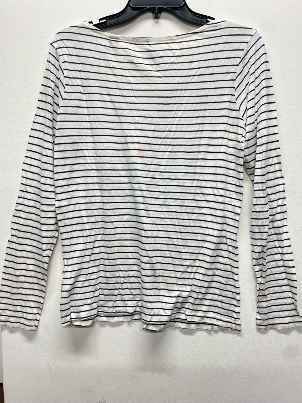 Maison Scotch Scotch & Soda Striped Long Sleeve Tee Seahorse Graphic Medium - Picture 7 of 7